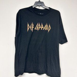 Def Lepperd Tshirt vintage 2005 mens size 2XL preowned black in excellent condit